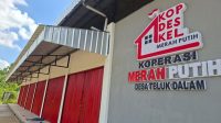 Koperasi Desa Merah Putih Desa Teluk Dalam, Kec. Tenggarong Seberang, Kamis (9/7/26). (Dilla/lingkarkaltim)