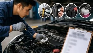 Tips Mobil dan Servis Rutin menjadi kunci Mobil Awet.