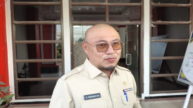 Kepala Disdikbud Kukar, Heriansyah. (Lingkar Kaltim/M. As'ari)
