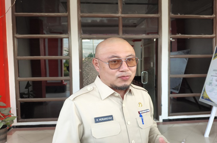 Kepala Disdikbud Kukar, Heriansyah. (Lingkar Kaltim/M. As'ari)