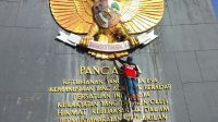 Monumen Pancasila, Jl. Mulawarman, Kel. Panji, Tenggarong, Rabu (15/7/26). (Doc.Tri kuncoro)
