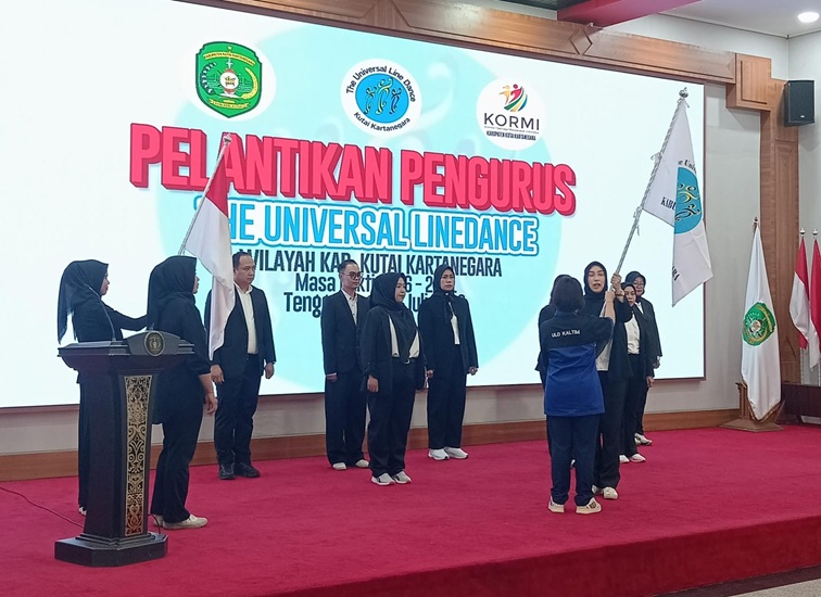 Pelantikan Pengurus ULD Kukar. (Lingkar Kaltim/M. As'ari)