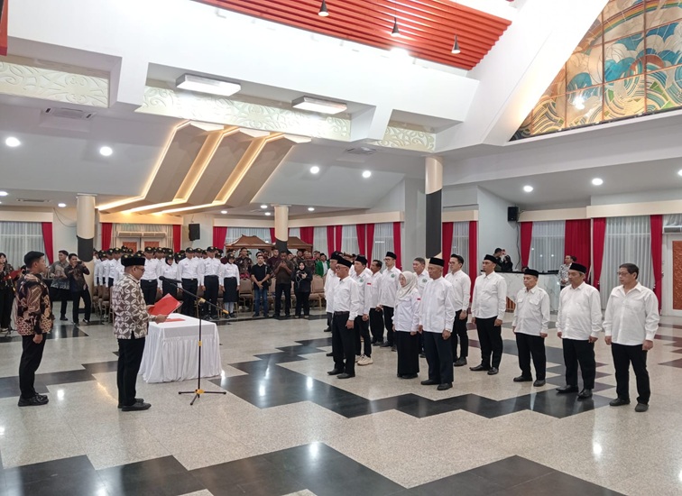 Pengukuhan Pengurus FKUB Kukar 2026-2031, Sabtu (25/7/2026). (M. As'ari /Lingkarkaltim)