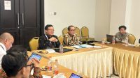 Rapat Koordinasi Penguatan Sinergi Antar-Kementerian/Lembaga dalam Penyelesaian RPerpres SKPN di Bogor, Kamis (16/7/2026).