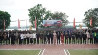KUKAR, LINGKARKALTIM: Peringatan Hari Bhayangkara ke-80 di Kutai Kartanegara (Kukar) berlangsung khidmat