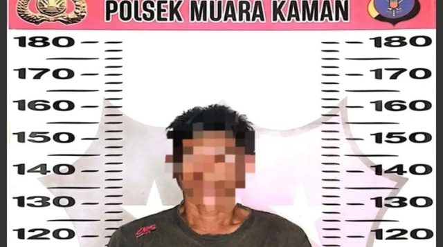 Pelaku pencurian buah sawit diamankan polsek muara kaman, Rabu (29/7/26). (Doc. Humas Polres Kukar)