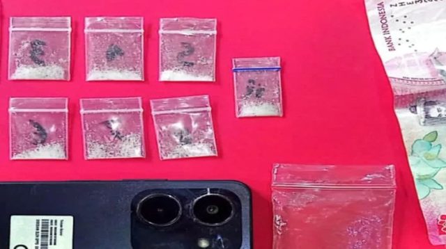 Barang bukti diamankan polsek Muara Kaman, Selasa (14/7/26). (Doc. Humas Polres Kukar)