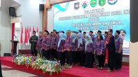 Pelantikan PPDI Kaltim, Senin (20/7/26). (M. As'ari/ Lingkarkaltim)