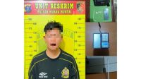 Pelaku beserta barang bukti diamankan di Polsek Muara Muntai, Jumat (3/7/26). (Doc. Humas Polres Kukar)