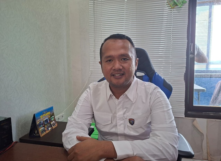 Kanit Gakkum Satpolairud Polres Kukar, Ipda Rio Hedy Wiyatma, Senin (6/7/26). (Dilla/lingkarkaltim)