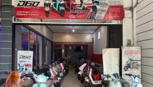 Showroom Odah Scooter Tenggarong, Kamis (9/7/2026) (Rizki/Lingkarkaltim)