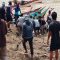 Evakuasi Mayat Pemancing di Sungai Desa Tuana Tuha, Senin (20/7/26). (Doc. Polsek Kenohan)