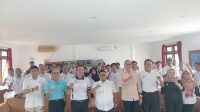 Pembukaan Pelatihan Wasit Juri Madya Lisensi C oleh Federasi Akuatik Indonesia Kaltim, Rabu, (22/7/26). (M. As'ari/Lingkarkaltim)