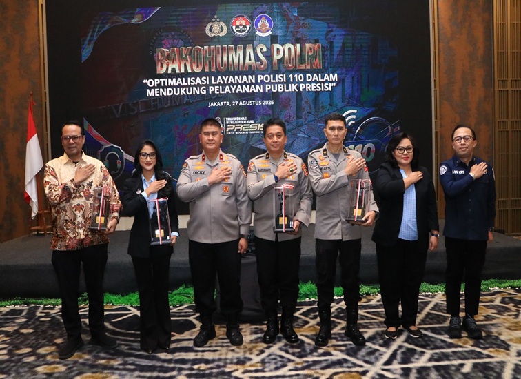 Polri Bahas Optimalisasi Layanan Polisi 110 dalam Forum Tematik Bakohumas Polri Tahun Anggaran 2026 di Jakarta Selatan, Kamis (27/8/2026). (dok. eppid.polri.go.id)
