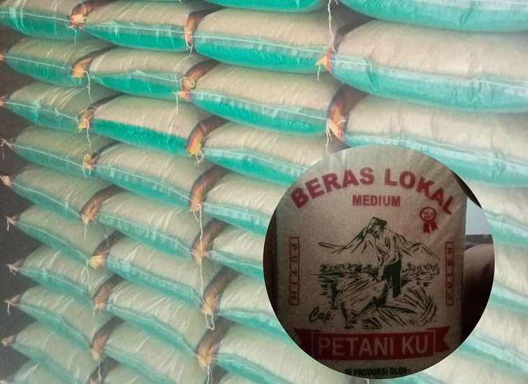 Beras Petaniku, Rabu (26/8/26). (Doc.Riyadi)