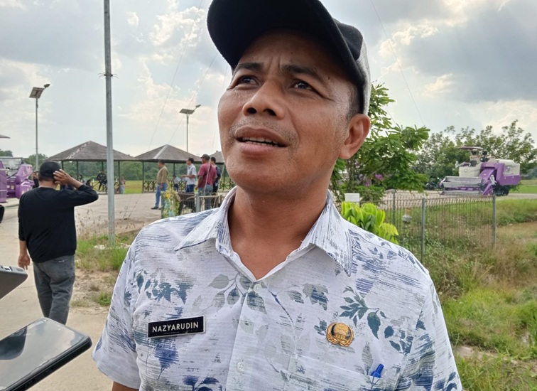 Kepala Bidang Sarana dan Prasarana, Distanak Kukar, Nazyarudin. (M. As'ari/Lingkarkaltim)