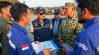 Otorita IKN bersama BMKG, TNI AU, BPBD, dan sejumlah instansi terkait melaksanakan Operasi Modifikasi Cuaca (OMC) sudah dan sedang berlangsung sejak Jumat (21/08/2026) hingga Senin (24/08/2016).(Dok.Otorita IKN)