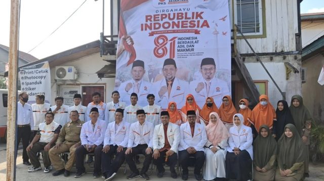 DPD PKS Kukar Gelar Upacara HUT Kemerdekaan RI, Senin (17/8/2026) (Dok. PKS Kukar)