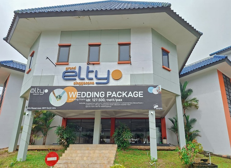 Hotel Grand Elty Singgasana, Jalan Pahlawan Bukit Biru, Tenggarong. (Dilla/lingkarkaltim)