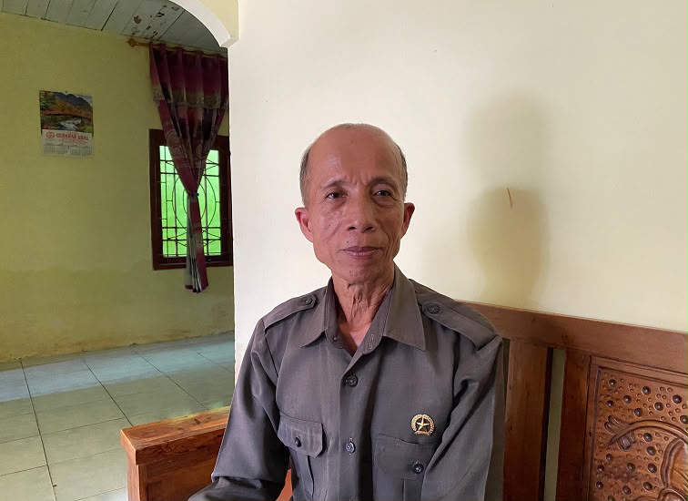 Veteran Suharno, Senin (17/8/2026) (Rizki/Lingkarkaltim)