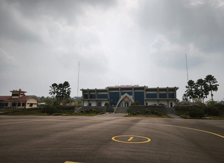 Bandar Udara Haji Muhammad Sidik. (Dok. kemenhub.go.id)