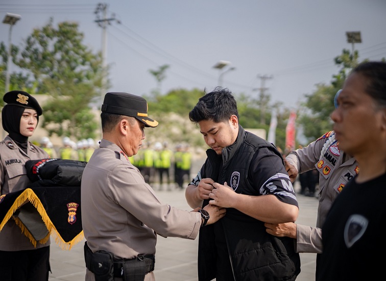 Pembentukan Unit Reaksi Cepat Polres Berau sebagai upaya penanganan tindak kejahatan diwilayah hukum Kabupaten Berau.(Dok.Polres Berau)