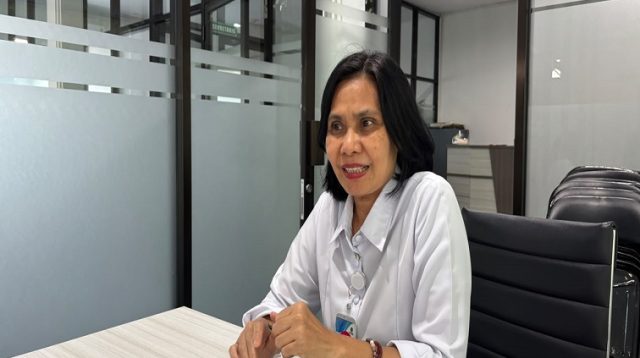 Kepala Dinkes Kukar Ismi Muffidag, Rabu (26/8/2026) (Rizki/Lingkarkaltim)