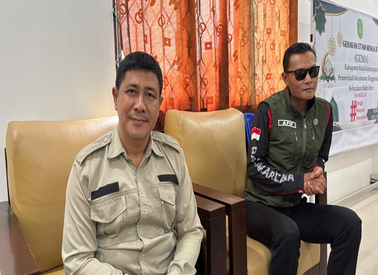Lurah Bukit Biru Sudiarso, Kamis (6/8/2026) (Rizki/Lingkarkaltim)