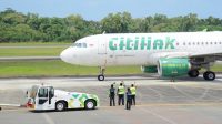 PT Angkasa Pura Indonesia (Persero) bersama Citilink resmi membuka rute penerbangan langsung Balikpapan-Bandung melalui Bandara Internasional SAMS Sepinggan.(Dok:PT Angkasa Pura Indonesia)