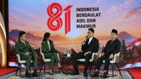Anggota Komisi V DPR RI Teguh Iswara Suwardi saat menjadi narasumber Talk Show Spesial TVR Parlemen menjelang Sidang Tahunan MPR RI dan Sidang Bersama DPR RI dan DPD RI Tahun 2026 di Kompleks Parlemen, Jakarta, Jumat (14/8/2026).