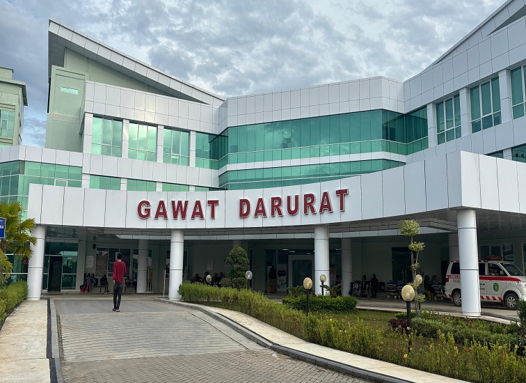 RSUD AM Parikesit Tenggarong Seberang, Jum'at (21/8/2026) (Rizki/Lingkarkaltim)
