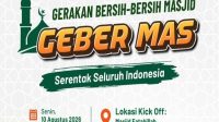 Poster Gerakan Bersih-bersih Masjid