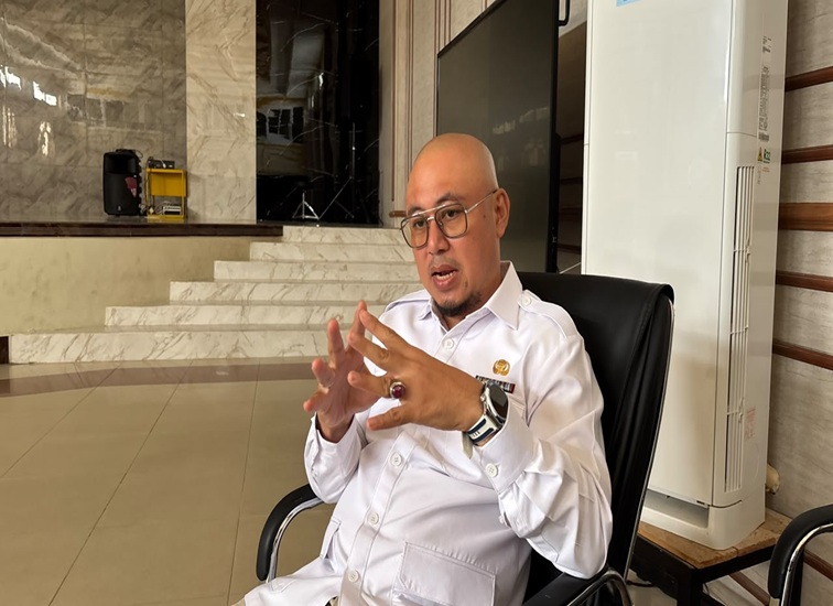 Kepala Disdikbud Kukar Heriansyah, Rabu (5/8/2026) (Rizki/Lingkarkaltim)