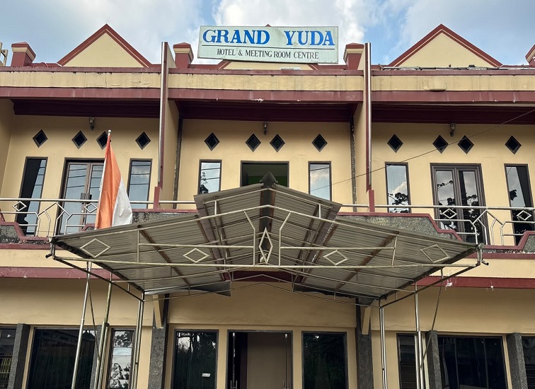Hotel Grand Yuda yang terletak dikawasan Jalan Jelawat Tenggarong, Sabtu (22/8/2026) (Rizki/Lingkarkaltim)