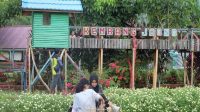 Wisata Taman Kembang Jaong di Dusun Bensamar, Kelurahan Loa Ipuh Darat, Kecamatan Tenggarong. (Dok. Visiting Kutai Kartanegara)