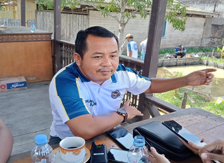 Kepala Bidang Sarana dan Prasarana, Distanak Kukar, Nazyarudin. (M. As'ari/Lingkarkaltim)