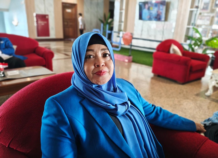 Ketua DPD PAN Kukar, Aini Farida, Minggu (30/8/2026) (Rizki/Lingkarkaltim)