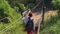 Kereta Gantung Santan Ulu. (Doc. Tangkapan Layar Facebook Arian)