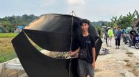 Layang-layang raksasa, Sabtu (22/8/2026) (Rizki/Lingkarkaltim)