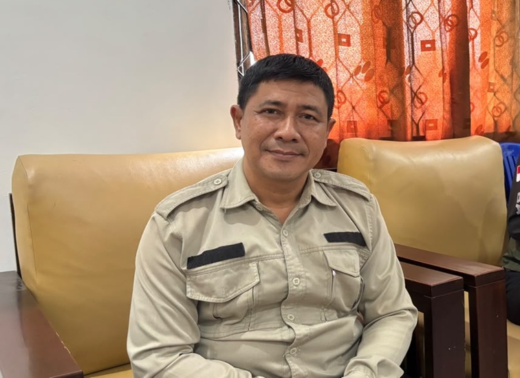 Lurah Bukit Biru Sudiarso, Jum'at (7/8/2026) (Rizki/Lingkarkaltim)