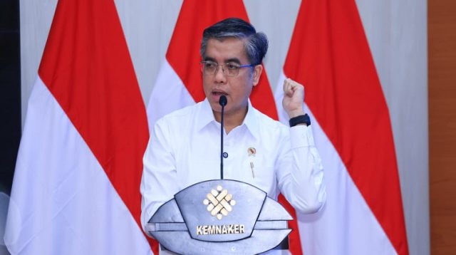 Menteri Ketenagakerjaan (Menaker) Yassierli.(Dok.Kemnaker)
