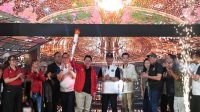 Menpora Erick Thohir bersama Wamenpora Taufik Hidayat menghadiri acara “Tim Indonesia Day: Menjaga Merah Putih” di Lippo Mall Kemang, Jakarta Selatan, Sabtu (29/8/2026) malam. (Dok. kemenpora.go.id)