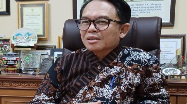 Plt. Kepala Dispar Kukar, Awang Agus Dharmawan. (M. As'ari/Lingkar Kaltim)