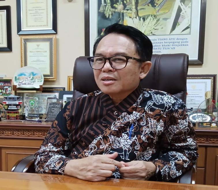 Plt. Kepala Dispar Kukar, Awang Agus Dharmawan. (M. As'ari/Lingkar Kaltim)