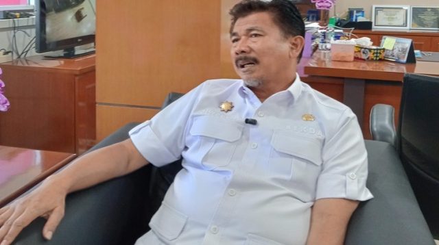 Sekda Kukar Sunggono. (M. As'ari/Lingkar Kaltim)