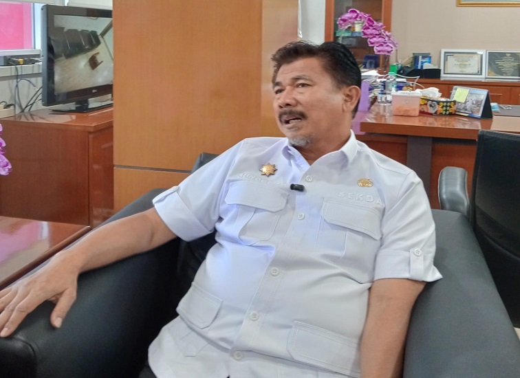 Sekda Kukar Sunggono. (M. As'ari/Lingkar Kaltim)