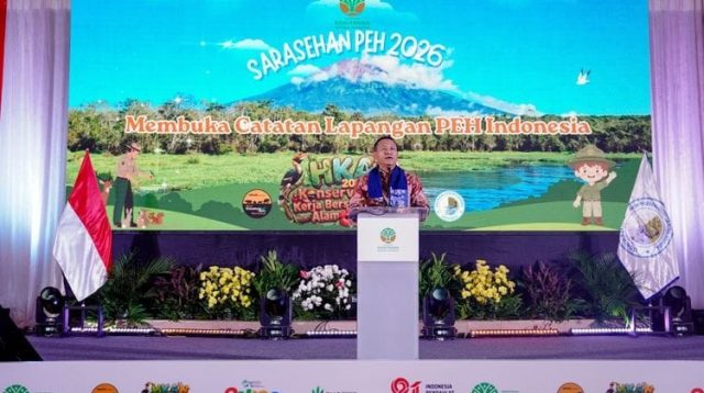 Sarasehan PEH 2026 (Pengendali Ekosistem Hutan), dengan tema "Membuka Catatan Lapangan PEH Indonesia".