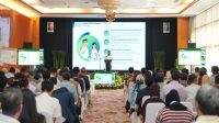 Town Hall Meeting (THM) Direktur Utama PHI yang berlangsung secara hybrid dan diikuti sekitar dua ribu pekerja dari berbagai wilayah operasi perusahaan di Jakarta dan Kalimantan beberapa waktu lalu.(Dok PHI)