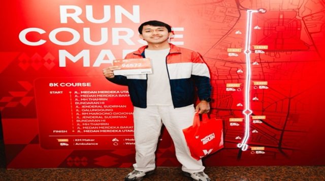 Muhammad Rama, sports enthusiast asal Jakarta yang aktif mengikuti berbagai ajang olahraga dan running event, mengaku antusias dapat berpartisipasi di Merdeka Run 2026. (Dok. kemenpora.go.id)