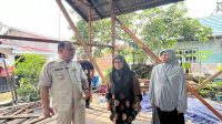 Peninjauan perbaikan RTLH di Kelurahan Manggar Balikpapan Timur, Kamis (20/8/2026).(Dok.Istimewa)